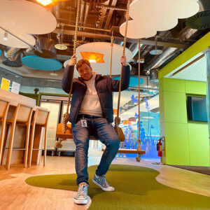 Google Dublin Indoor Office Swing