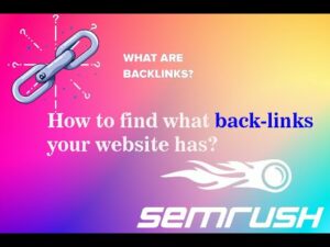 How to find out what backlinks your website have? | youtube seo | website seo