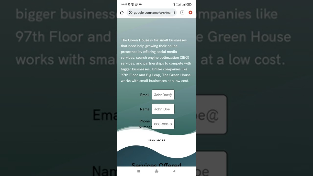 Local SEO & Marketing services student run social media service search engine optimization business