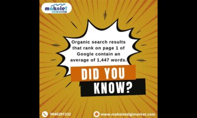 Makolet DIGI Market | Did you know | Digital Marketing Services | SEO facts 2022 | SMM Services.