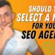 Should You Select a Niche for Your SEO Agency?