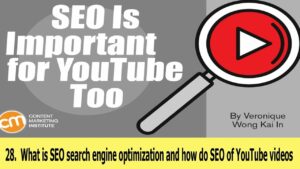 What is SEO search engine optimization and how do SEO of YouTube videos