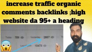 search engine optimization comments backlinks ;high website da 95+