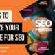 8 Steps to Optimize Your Website for SEO | Digital Marketing Services | Dazonn Technologies