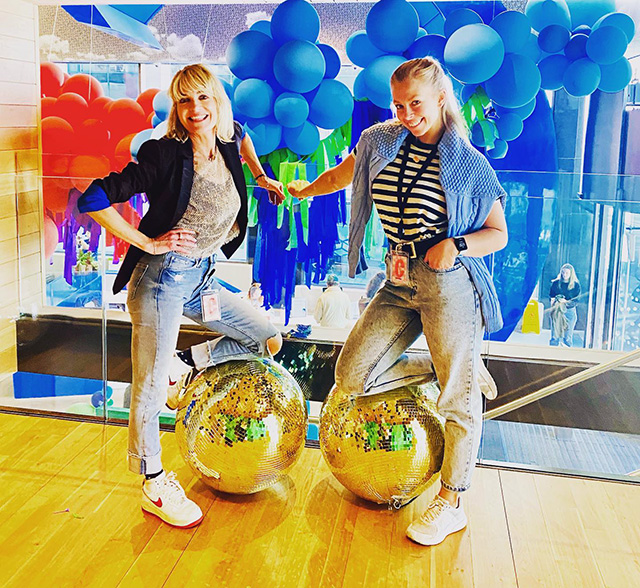 Disco Balls At The Google Dublin Office