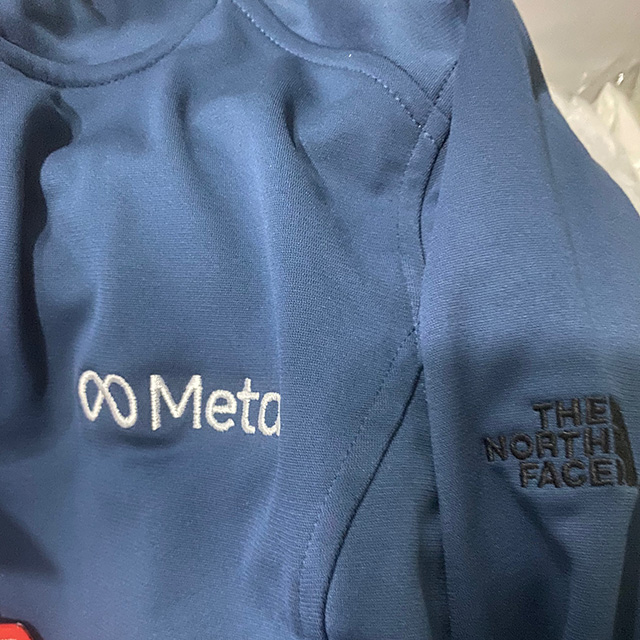 Facebook Meta North Face Swag