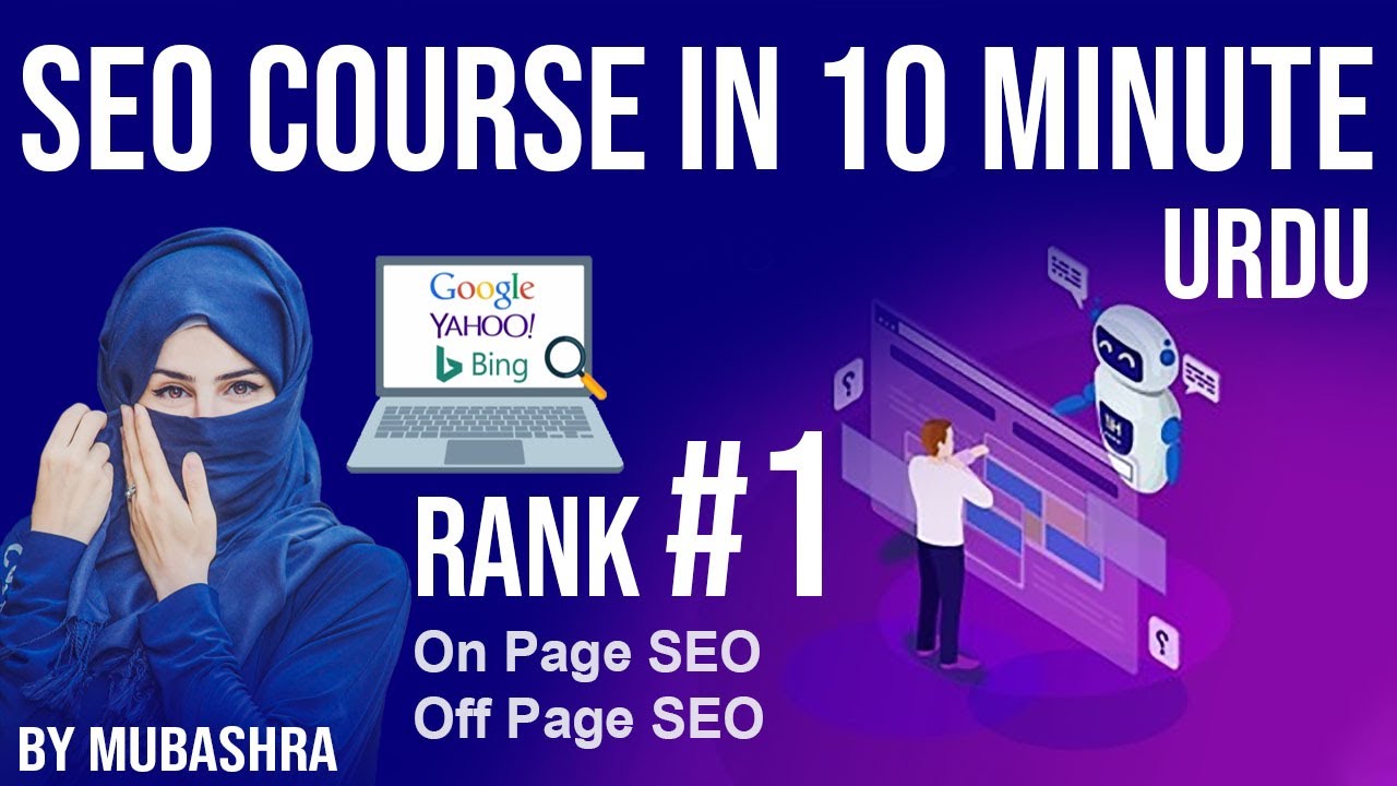 Full SEO Course in 10 Minute in Urdu | Learn search engine optimization with Mubashara | Get Ranked