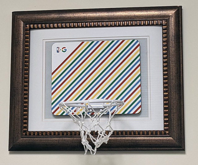 Google Door Basketball Hoop