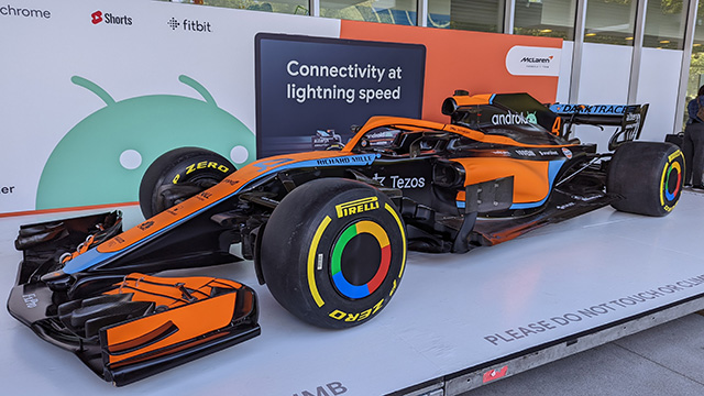Google Formula 1 Race Car At Google I/O