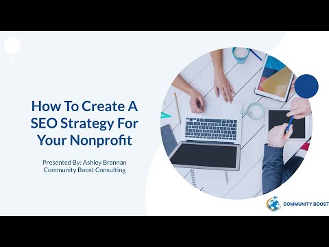 How To Create An SEO Strategy For Your Nonprofit
