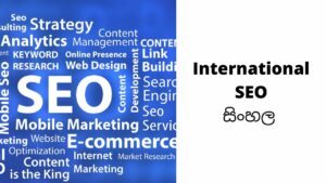 International SEO Sinhala - Digital Marketing Sinhala - #seosinhala #internationalseosinhala
