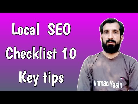 Local SEO check list || search engine optimization 10 key  tips promote your business