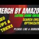 MERCH BY AMAZON - SEO Search Engine Optimization - What Is Amazon Looking For In Your Listings?