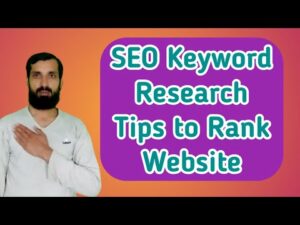 SEO || Search Engine Optimization Keywords  research plain || Rank Your Channel on Top  Ahmad Yaseen