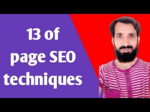 Search engine optimization || SEO || Online Earn Money || 13 Off page SEO Techniques