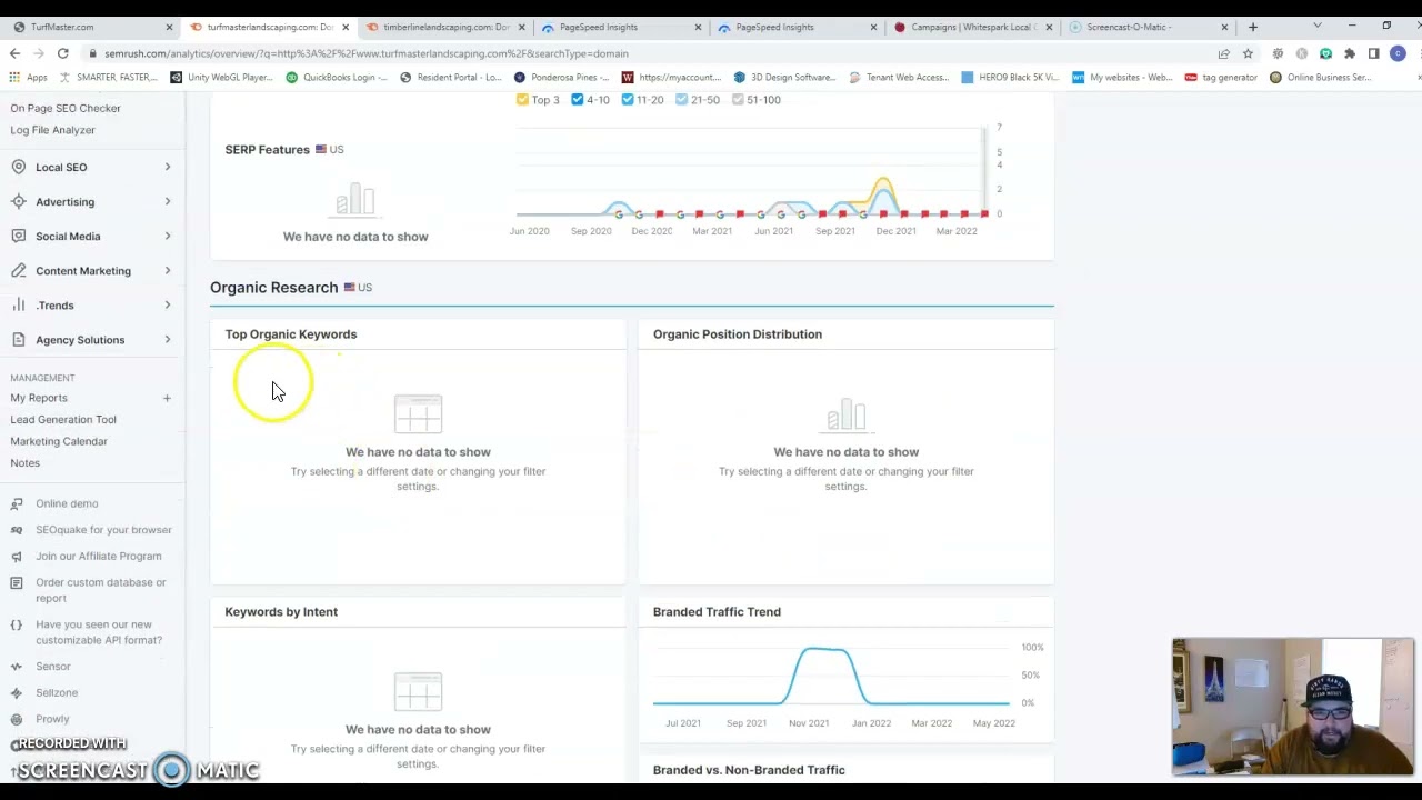 7883-SEO-Marketing-&-Web Design making a screencast for Turf Master in Colorado springs