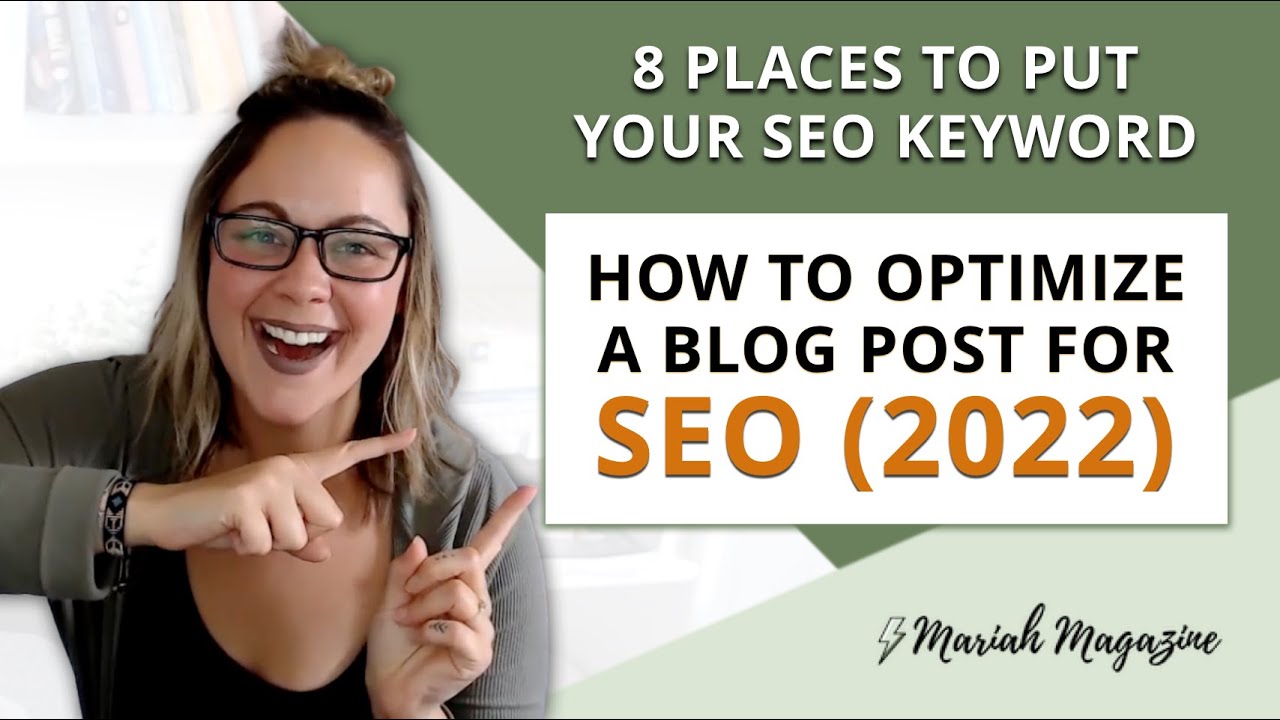 Blog Post SEO Optimization: On-Page SEO Optimization Basics