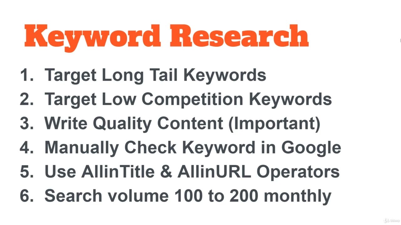 General Keyword Research | Rank #1 in Google with SEO 2022