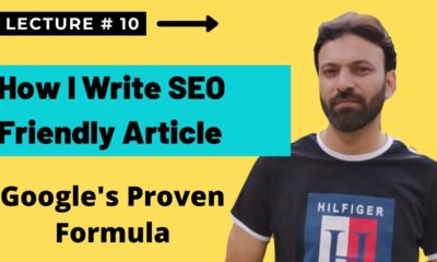 How to Write SEO friendly Article for Affiliate Marketing - Amazon Affiliate Marketing (Lecture 10)