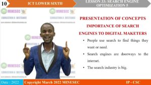 IP-INFO ICT lower sixth Lesson 33 Search Engine Optimization 5