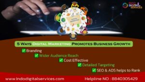 # NO1 Digital Marketing Company in Lucknow | 5 ways Digital Marketing Promotes Business Growth
