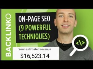 Start instant earning from OnPage SEO Blueprint