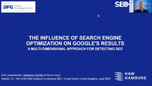 The Influence of Search Engine Optimization on Googles Results