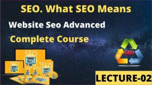 What SEO Means SEO Search Engine Optimization How Search Engine works to rank websites