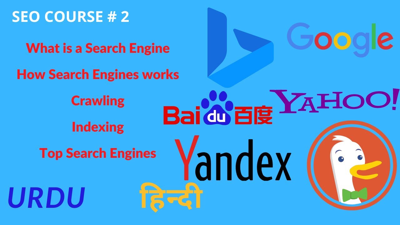 What is search engine and How search engines works|Google|Bing|Yahoo|Baidu