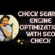 Check Your Website Search Engine Optimization With SEO Check Application|Ahmed Technical