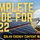 Complete Guide to Solar Energy Content Marketing in 2022