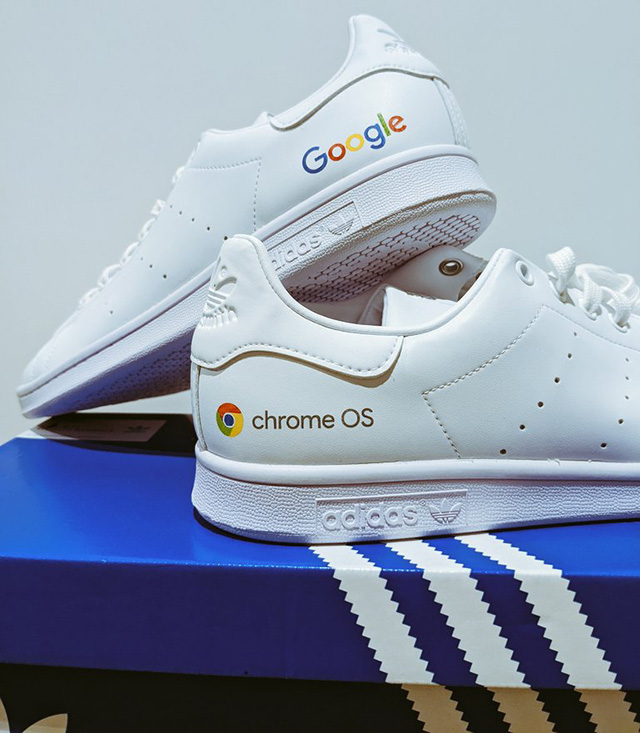 Google Chrome OS Adidas Sneakers