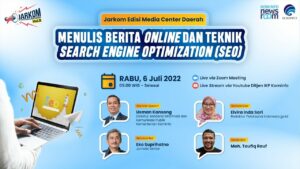 [JARKOM] Media Center Daerah - Menulis Berita Online dan Teknik Search Engine Optimization (SEO)