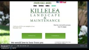 Killelea Landscape Costa Mesa, Lanscapers Costa Mesa, Little SEO and Marketing