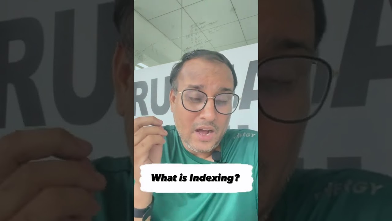 One of the most important factor in Search engine optimization is ‘indexing’.