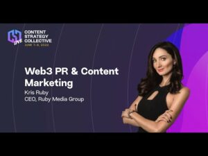 Web3 PR, SEO & Content Marketing: Kris Ruby