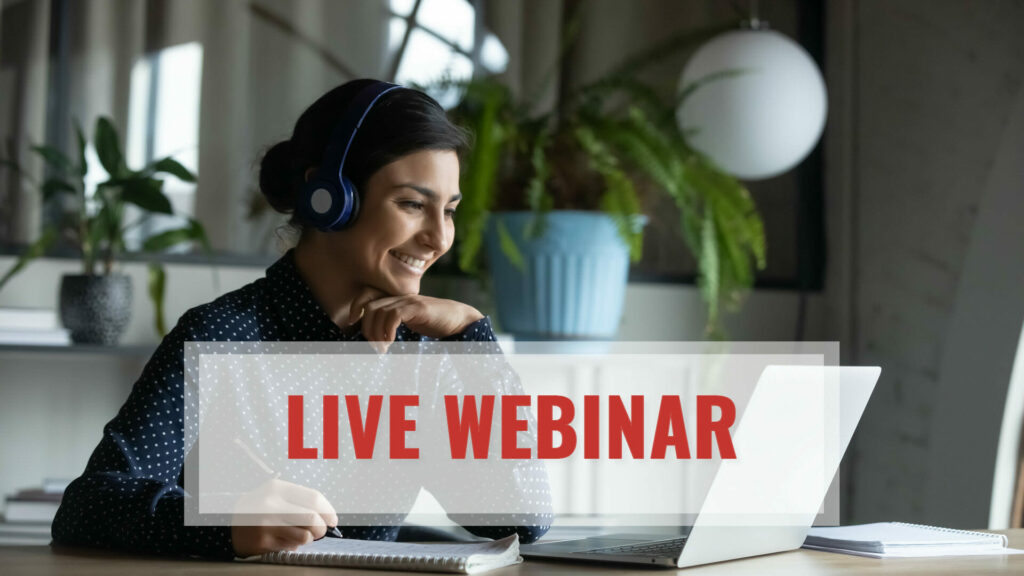 Live Webinar Woman Laptop Red Text2 800x450