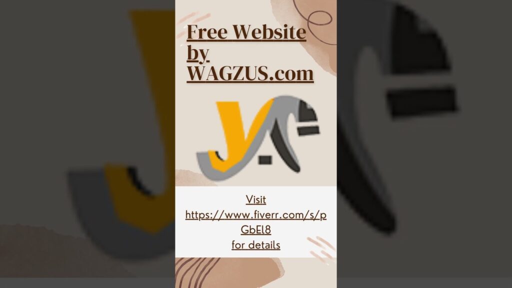 Free website, logo, seo, business marketing by wagzus.com