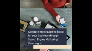 Generate more qualified leads for your #business through Search Engine Marketing #Campaigns.
