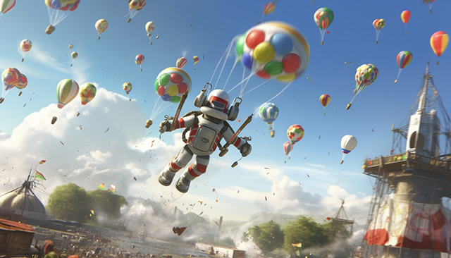 Google Robot Skydiving