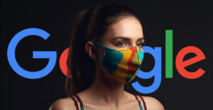 Woman Google Face Mask 640
