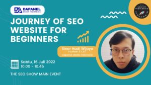 Main Event - Journey of SEO Website for Beginners