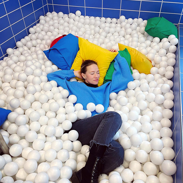 Google Ball Pit Nap