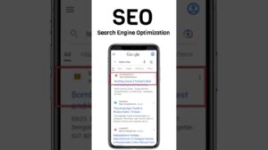 Search Engine Optimization SEO ?