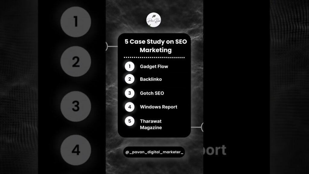 5 Case Study on SEO Marketing