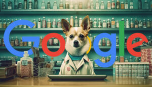 Dog Phramastics Google Logo
