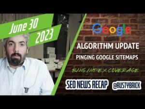 Google Search Ranking Volatility, Pinging Google Sitemaps, Bing Index Coverage, AI, Search, Local & PPC