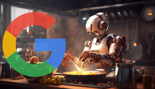 Robot Chef Google Logo