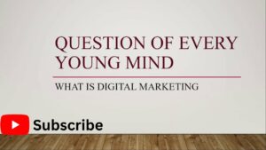 digital marketig course | social media marketing and search engine marketing tutorial lecture 2