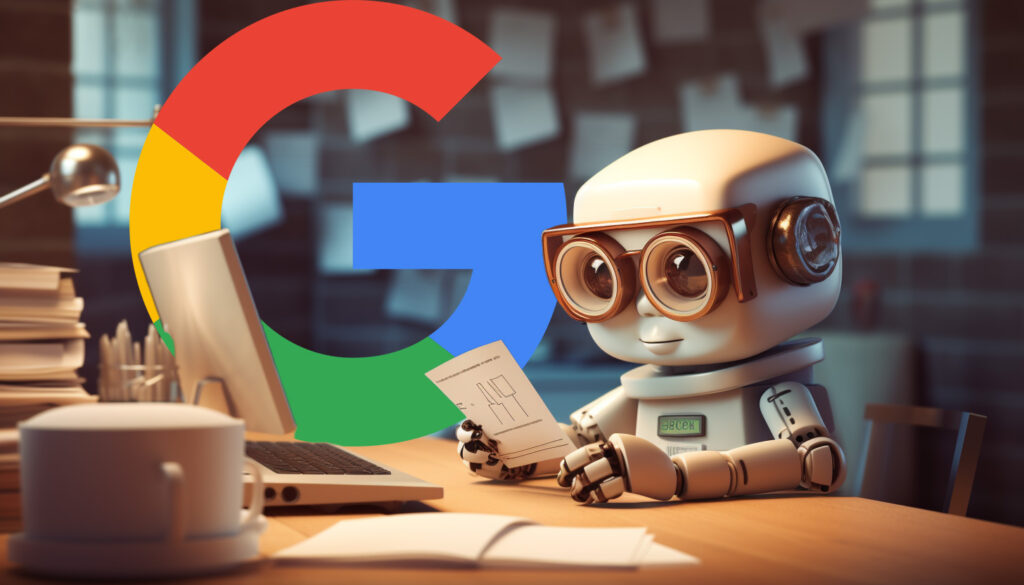 Agency Robot Google Logo